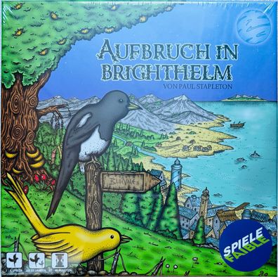 Aufbruch in Brighthelm Spielefaible Brettspiel Familienspiel Legespiel Abenteuer