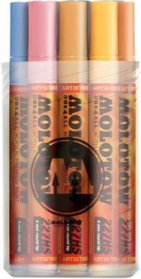 Molotow Acrylmarker ONE4ALL Acrylic 227HS 12er Dose, Pastel Kit, sortiert
