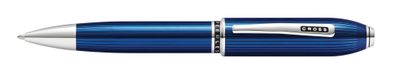 Cross Kugelschreiber Peerless 125 Transluzent Quarz-Blau graviert