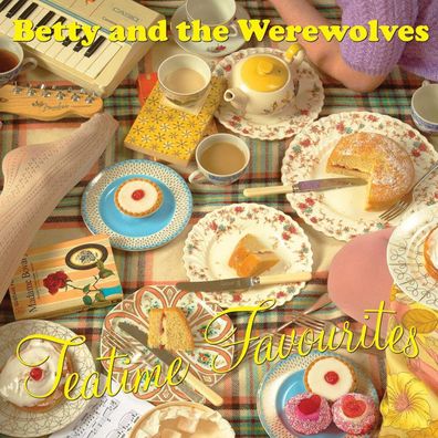 BETTY & THE Werewolves = Teatime Favourites = VINYL LP =PSY INDIE SURF ROCK PUNK
