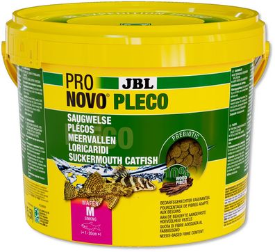 JBL ProNovo Pleco Wafer M 5,5 Liter Futter Futertabletten für L-Welse