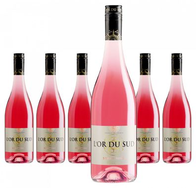 6 x L'Or du Sud Syrah Rosé Pays d'Oc IGP – 2023