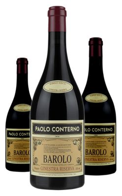 3 x Paolo Conterno Ginestra Riserva Barolo – 2016