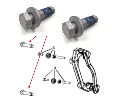 Schrauben Set (Bremssattelhalter) RAM 1500 (Gen.5) paar