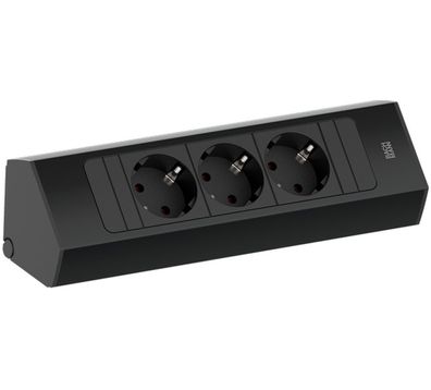 Ecksteckdose Casia 2 Küchensteckdose 3-fach Steckdosenleiste Küche Schreibtisch