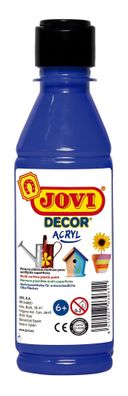 Jovi DECOR ACRYL Mehrzweckfarben 250 ml Flasche, ultrablau