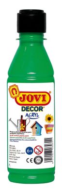 Jovi DECOR ACRYL Mehrzweckfarben 250 ml Flasche, mittelgrün