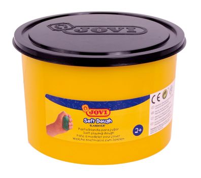 Jovi Soft Dough Blandiver Knetmasse 460 g Dose schwarz