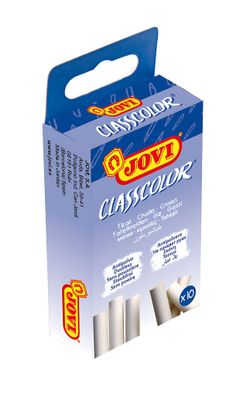 Jovi Tafelkreiden Classcolor 10er Schachtel, weiss