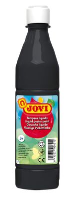 Jovi Flüssige Plakatfarbe 500ml Flasche, schwarz