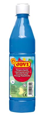 Jovi Flüssige Plakatfarbe 500ml Flasche, cyanblau