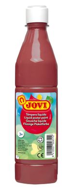 Jovi Flüssige Plakatfarbe 500ml Flasche, braun
