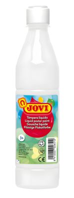 Jovi Flüssige Plakatfarbe 500ml Flasche, weiß