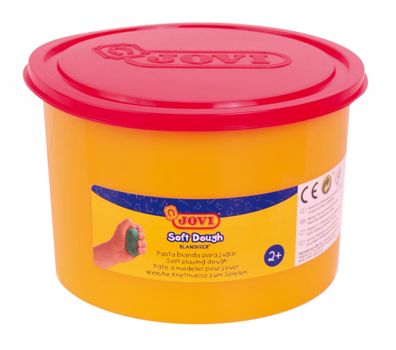 Jovi Soft Dough Blandiver Knetmasse 460 g Dose rot