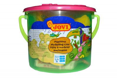 Jovi Knetmasse Eimer mit Formen und Werkzeugen