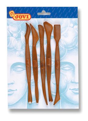 Jovi Modellierwerkzeuge Blister mit 5 Stück, sortiert