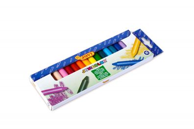 Jovi Jovicolor Wachsstifte 18er Schachtel, farbig sortiert