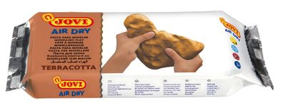 Jovi AIR DRY Modelliermasse 500 g terracotta