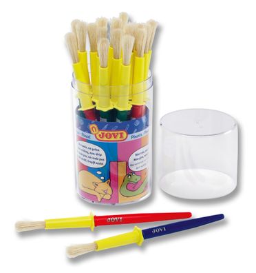 Jovi Schulpinsel mittelgroß Dose mit 20 Stück