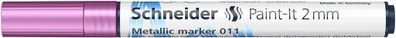 Schneider Metallicmarker 011 Paint-It 2 mm violet metallic
