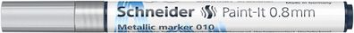 Schneider Metallicmarker 010 Paint-It 0,8 mm silver metallic