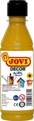 Jovi DECOR ACRYL Mehrzweckfarben 250 ml Flasche, gold
