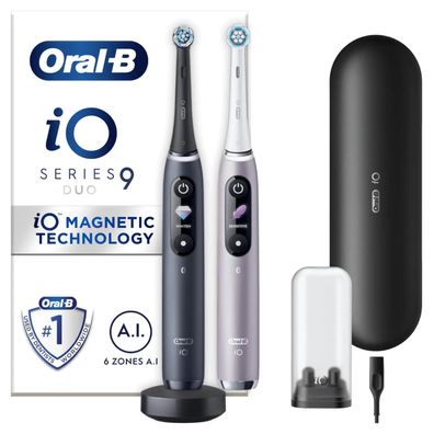 Oral-B iO 9, Erwachsener, Rotierende Zahnbürste, Tägliche Pflege, Zahnfleischpflege,