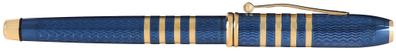Cross Rollerball Townsend, 175 Jahre Blau-Lack mit 23 KT goldplattiert