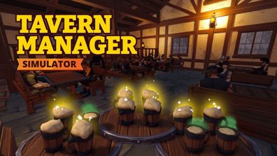 Tavern Manager Simulator (PC, 2024, Nur der Steam Key Download Code) Keine DVD