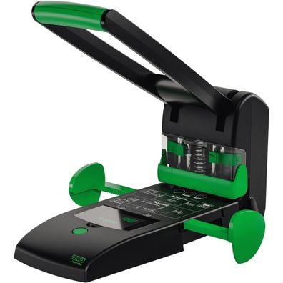 Novus Blocklocher B 2200 re+new schwarz, Zwei- und Vierfach Lochung