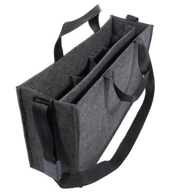 Sigel Desk Sharing Bag Classic L dklgrau BA411