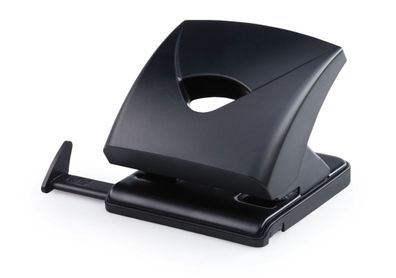 Novus Bürolocher Vantage P 25, 25 Blatt schwarz, mit Anschlagschiene