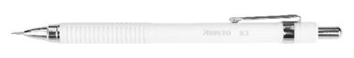 Aristo Feinminenstift Mat Series weiß 0,5 Gummigriffzone, Metallclip
