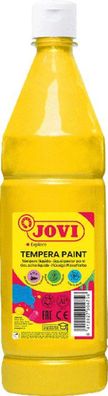 Jovi Flüssige Plakatfarbe 1000ml Flasche, gelb
