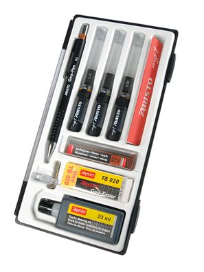 Aristo Tuschefüller mg1 proStudio 3er-Set 8-teilig, Stärken 0.2/ 0.3/ 0.5 mm