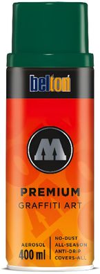 Molotow Sprühdose belton Premium Lackspray 400ml, Nr. 142, türkisgrün dunkel