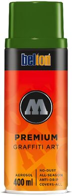 Molotow Sprühdose belton Premium Lackspray 400ml, Nr. 165, moosgrün