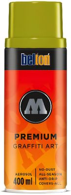 Molotow Sprühdose belton Premium Lackspray 400ml, Nr. 180, grüne bohne