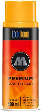 Molotow Sprühdose belton Premium Lackspray 400ml, Nr. 010, melonengelb