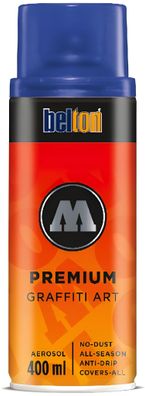 Molotow Sprühdose belton PremiumTransparent 400ml, Nr. 242, ultramarinblau
