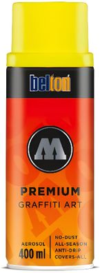 Molotow Sprühdose belton Premium Neon 400ml, Nr. 232, neongelb