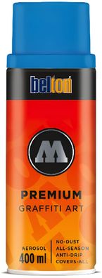 Molotow Sprühdose belton Premium Neon 400ml, Nr. 235, neonblau