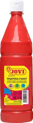 Jovi Flüssige Plakatfarbe 1000ml Flasche, zinnoberrot