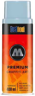 Molotow Sprühdose belton Premium Lackspray 400ml, Nr. 106-1, sturmblau mittel