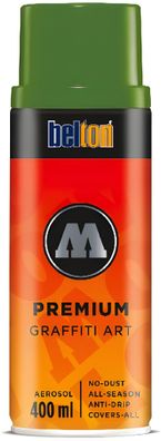 Molotow Sprühdose belton Premium Lackspray 400ml, Nr. 160-1, laubgrün mittel