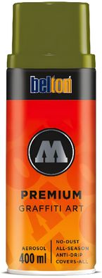 Molotow Sprühdose belton Premium Lackspray 400ml, Nr. 181-2, naturgrün mittel