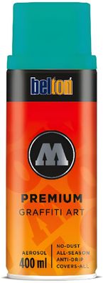 Molotow Sprühdose belton Premium Neon 400ml, Nr. 235-1, neontürkis