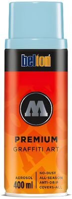 Molotow Sprühdose belton Premium Lackspray 400ml, Nr. 110, eisblau dunkel