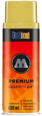 Molotow Sprühdose belton Premium Lackspray 400ml, Nr. 182, senf