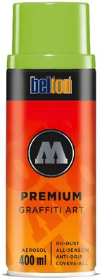 Molotow Sprühdose belton Premium Lackspray 400ml, Nr. 162, MIGHTY Green
